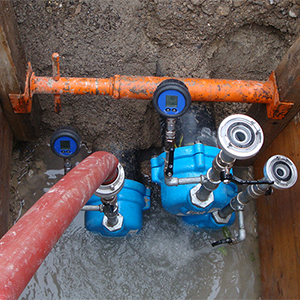 Pressure Sensors on Water Pipelines